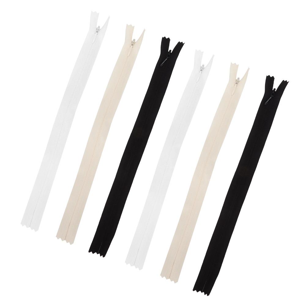 6pcs Hidden Hidden Zipper Nylon Sewing Zippers Durable Dress Accessories Sewing
