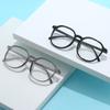 Оправа для очков для близорукости, Плоские очки, Простой макияж, Сверхлегкие, Очки с защитой от излучения и синего света, Квадратная круглая оправа.