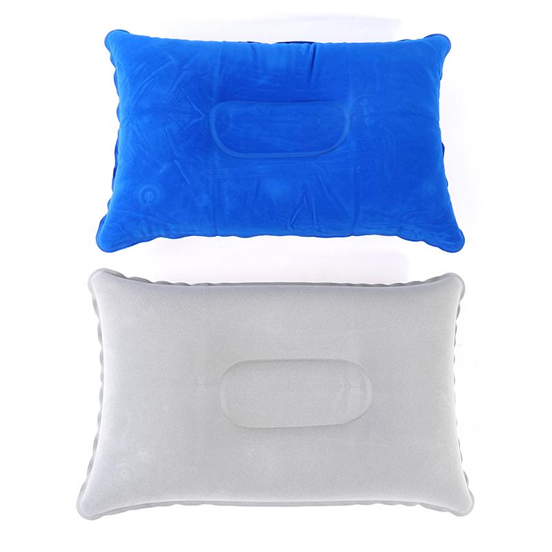 Надувная воздушная подушка для сна, кемпинговая подушка, нейлоновая подушка для шеи из ПВХ