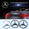 AABGU1 ABS Original Car Rear Trunk Badge Sticker For Mercedes Benz C-class C200 C300 W206 2022-2024 A2068171600 Mercedes Emblem Cover