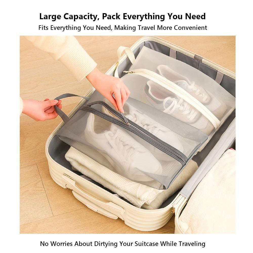 Breathable Travel Shoe Bag Lightweight Shoe Organizer Storage Shoe Pouch for Women & Men