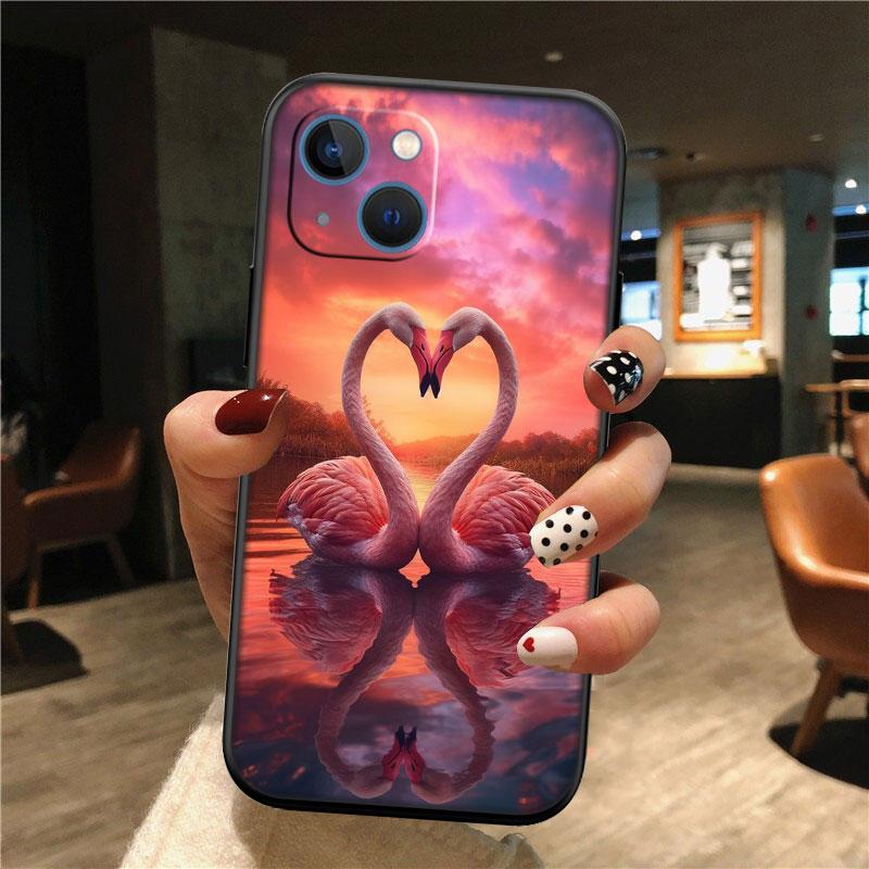 IK28 Flamingos Pink Phone Case for Samsung Galaxy M06 M15 M16 M35 M55 M56 A36 A42 A50 A50S A51 A52 A32 A33 A05 A05S A06 A16 A20