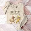 Unisexs Funny Chicken Banana Graphic Sweatshirts Fashion Casual Tops Unisex Funny Chicken Banana Design Unisexs Womens Sweater