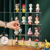 Акриловый витринный шкаф для мини-фигурок Funko Pop, прозрачный настенный или настольный ящик для хранения игрушек, шкаф-органайзер для дома