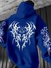 Modern Kids Hip Hop Sports Sweatshirt, striking black art printing, nice loose fit for boys girls sports casual
