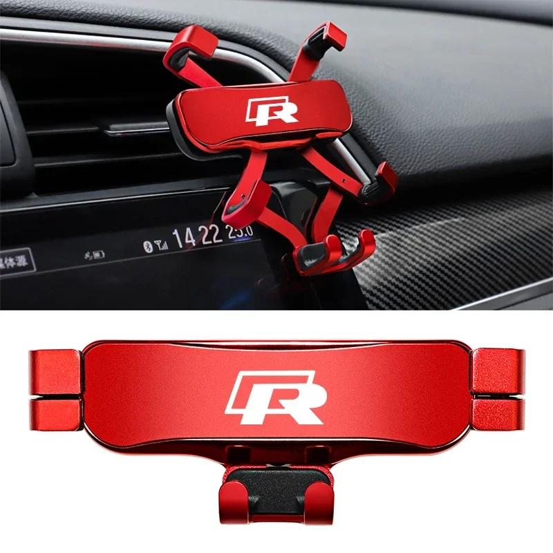 lmn1 ·Car Phone Holder Auto Air Outlet Clip GPS Stand Accessories For VW GTI Rline Golf 6 7 Passat CC Polo Tiguan Arteon Touareg Cadd