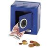 Tirelire Coffre Fort En Métal - Bleu