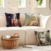 Michel TThe House In Fata Morgana Pillow Case for Sofa Living Room Home office Decor Protective Cover