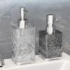 Glass Soap Dispenser Foam Soap Dispenser with Diamond Glass Refillable Hand Soap Dispenser Worktop Soap Dispenser