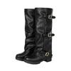 Пряжка для ремня Высокие брюки Сапоги Винтажные ботинки Dr. Martens Римские сапоги Толстые ботинки на среднем каблуке 40-45 Большие размеры Сапоги