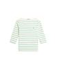 TOMMY HILFIGER Узкая полосатая футболка с вырезом-лодочкой (T22G1Tto050Wt304Q)