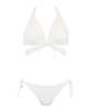 Swimwear Bikini Natural But Firm Up White [Sanai Paradise] Set, [Natural Bra], Non-wired Bikini, 55-53-4-1659,