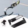 1PC Numerical Control Wind Wing Motorcycle Rearview Mirror Modified Fixed Wing Rearview Mirror Universal Rotating Adjustable Rearview Mirror