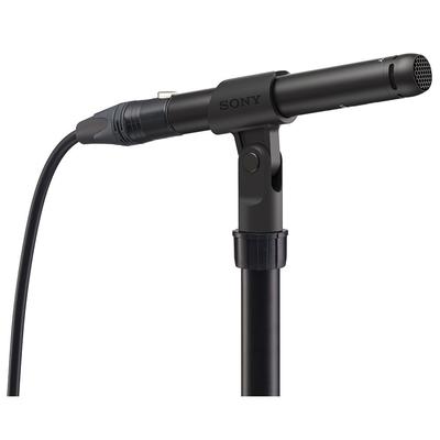 Sony Конденсаторный микрофон ECM-100U, Высокое разрешение, Однонаправленный, Сделано в Японии, для записи инструментов