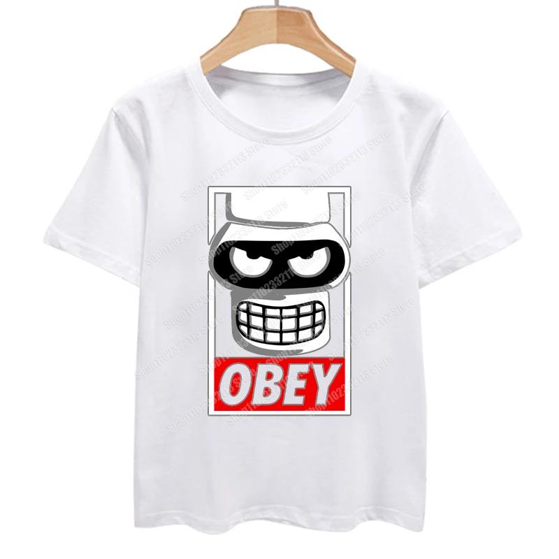 POSTER RETRO GIFT ART UK Streetwear Summer Short-sleev Tee Funny Tshirt KILL ALL HUMANS T SHIRT BENDER ROBOT BEER MOVIE TV TEE Unisex