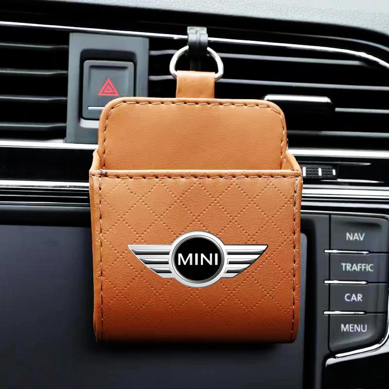 Car Air Outlet Storage Box Phone Glasses Organizer Car Goods For Mini Cooper One S Clubman R50 R53 R56 R60 F55 F56 R57 R58 R59