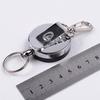 Брелок для ключей Anti Lost Resilience из стальной проволоки с эластичной цепочкой Recoil Sporty Alarm