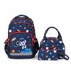 Three-piece Set, Primary School Bag, Large Capacity, Multi-layer Boys' Backpack, Waterproof.