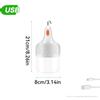 LED Charging Light Bulb High Power Outdoor Portable Camping Light USB Charging Lamp Emergency Power Outage Lighting Light Bulb