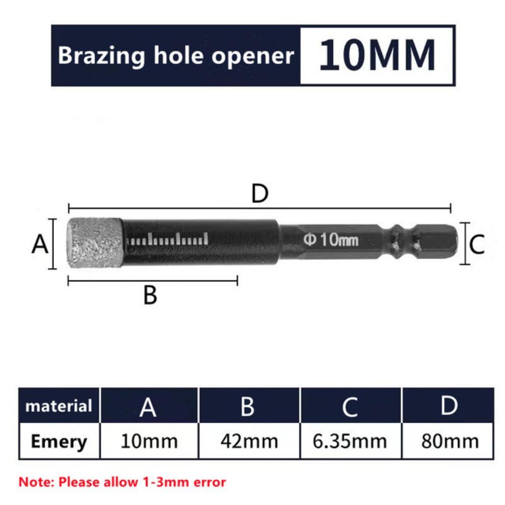 Hexagonal Shank Hole Opener Dry Drill Bit Vitrified Tile Tile Drill Bit Ceramic
