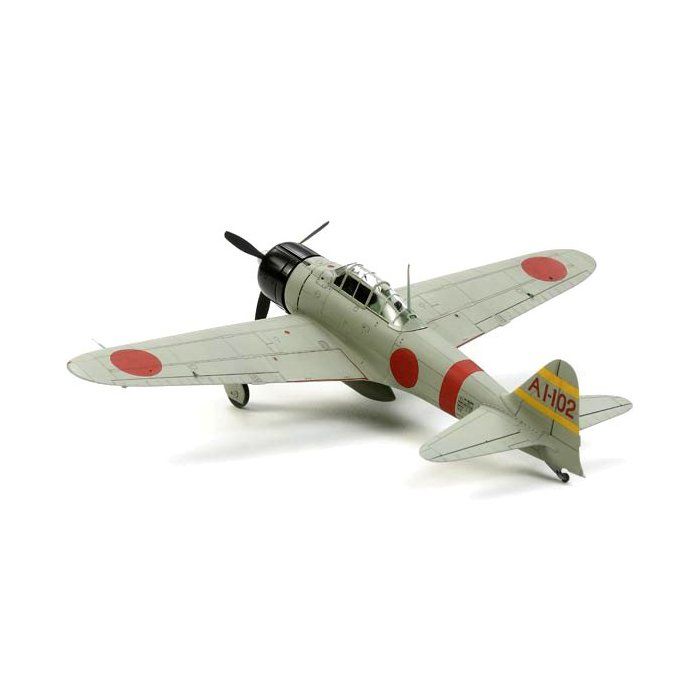 Avion de chasse - TAMIYA - A6M2B (ZEKE) - ZERO FIGHTER - 16.21 x 5.9 x 5.8 cm