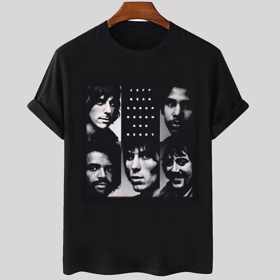 The Jeff Beck Group Vintage Unisex Black T-shirt