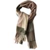 Hengyuanxiang Plush Blend Tassel Scarf & Shawl