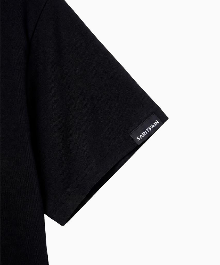 SAINTPAIN Sp Saint Star Short Sleeve T-Shirt Black