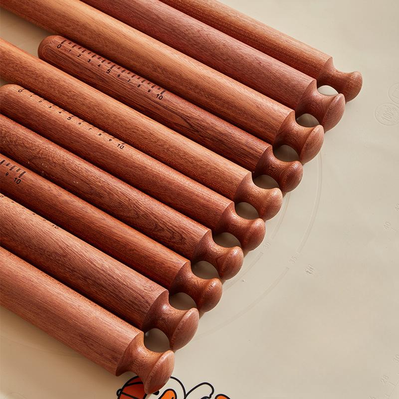 Деревянная скалка для мастики, украшения торта, ролик для теста, инструмент для приготовления теста, выпечки, кухонные аксессуары