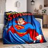 1 шт. Фланелевое одеяло Супермен Мягкое, Теплое и Уютное для Дивана, Кровати, Офиса и Путешествий Универсальный Подарок на Любой Сезон, Рождественский подарок