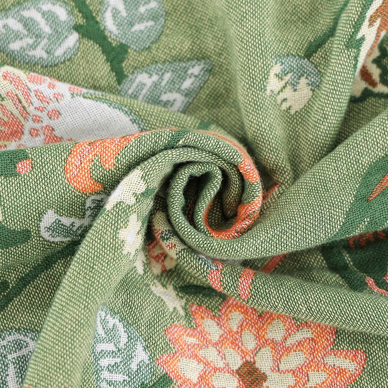 200x230 см хлопчатобумажное марлевое покрывало зеленое покрывало для дивана мягкое покрывало для кровати одеяло для кондиционера