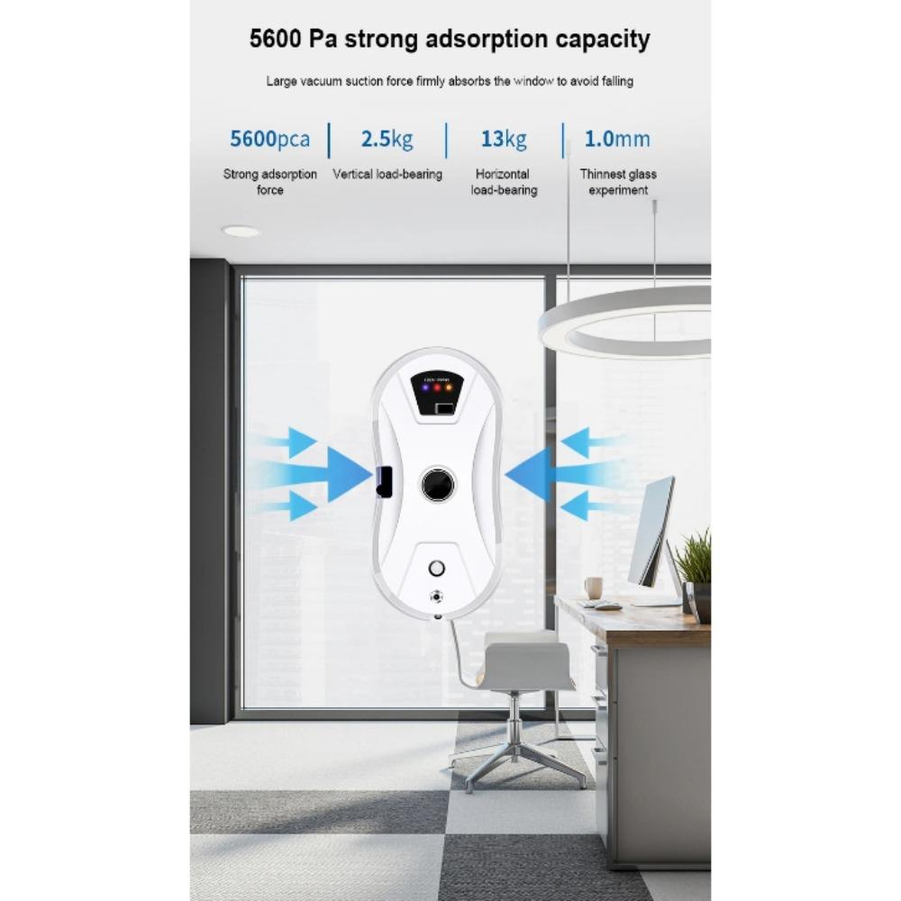 Робот для мытья окон, умный распылитель воды с автоматической функцией распыления воды, защита от падения, магнитное стекло, домашняя умная машина для очистки