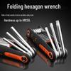 Складной набор шестигранных и Torx ключей - Метрический и дюймовый, Универсальная 6-гранная отвертка