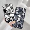 Модный Чехол-череп для iPhone 16 15 12 13 Mini 11 14 Plus Pro MAX 7 8 Plus SE 2020 XR X XS Ударопрочный Задний Чехол