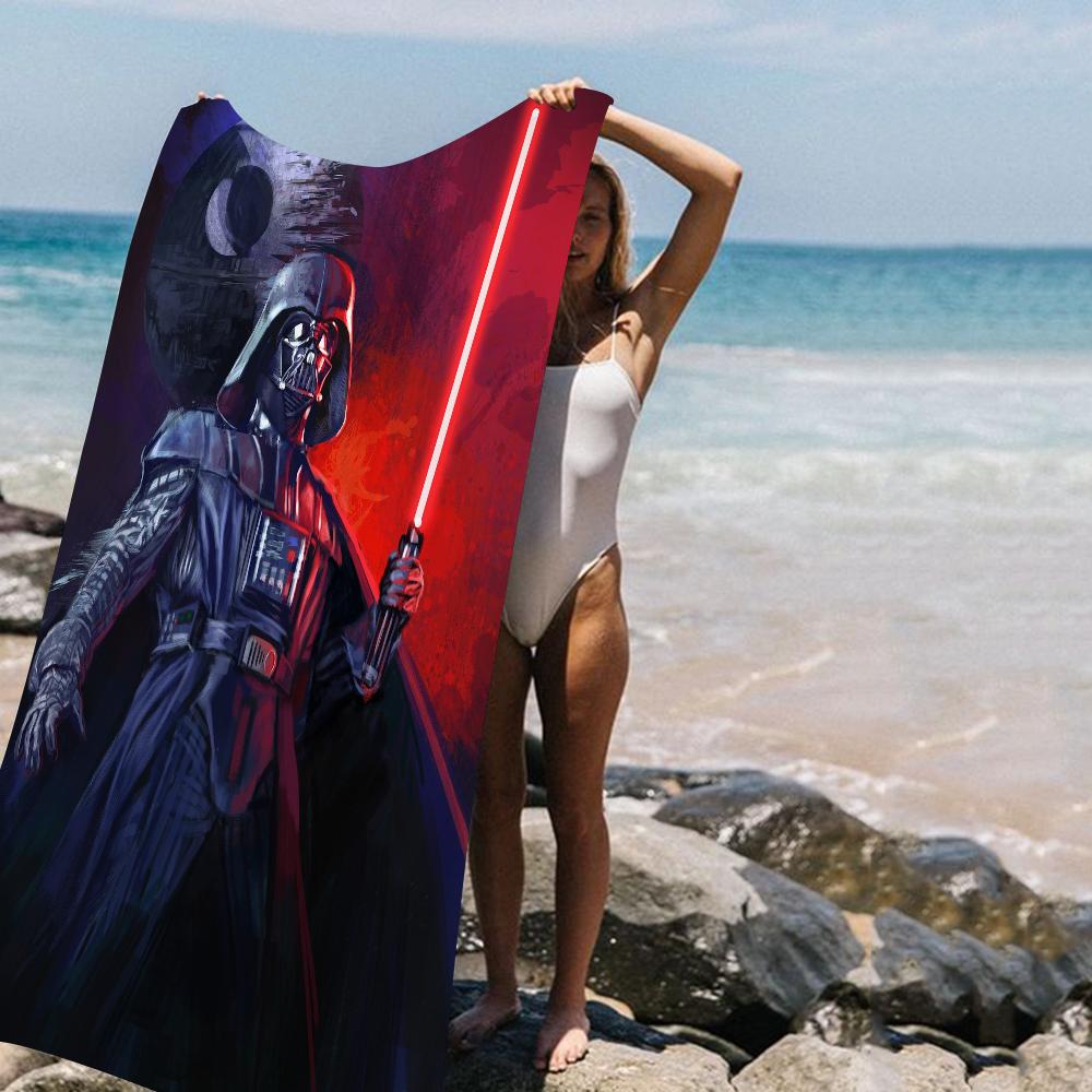 S-star W-wars Big Microfiber Beach Towels Quick Dry Towel Sand Beach Towels Pool Towel For Travel Swim Pool Yoga