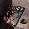 Matte for  Lens Holder Stand Phone Case for For Iphone Air 17 13 12 11 Pro Max 16 15 14 Plus Bumper Shockproof Cover