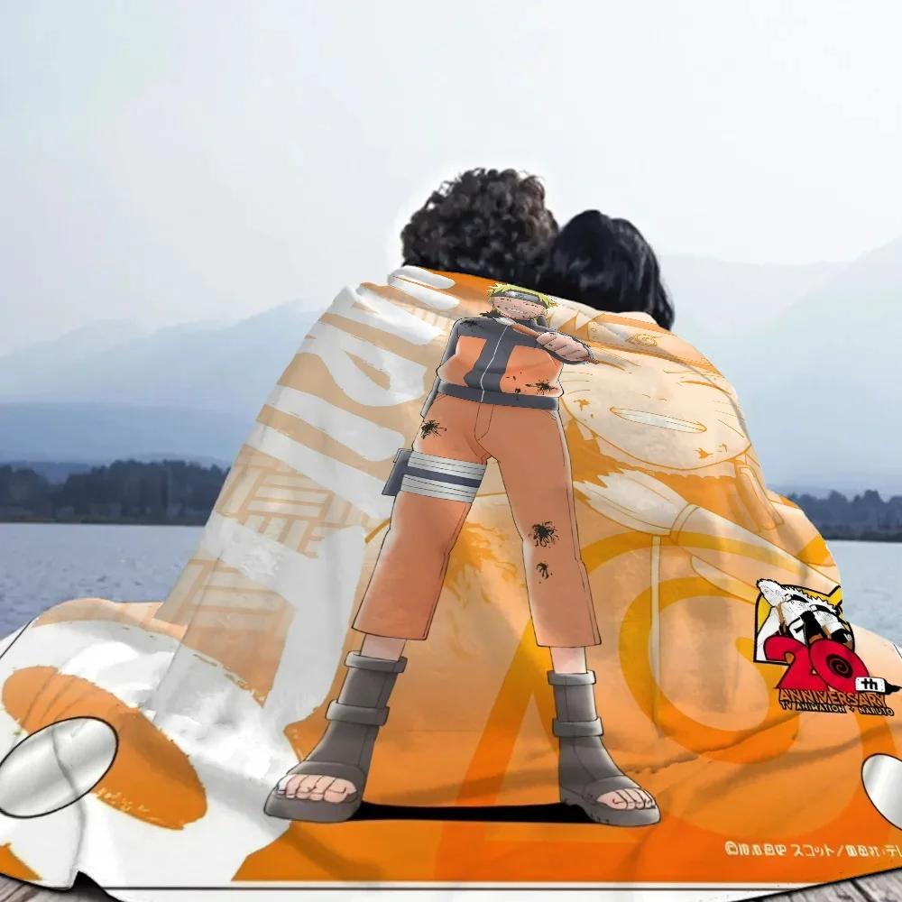Narutos Fur Blanket King Size Home and Decoration Hairy Blankets for Bed Throw Luxury Bedding Knitted Plaid Beach Towel Knee Nap