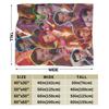 Harrys Styles Blanket Flannel Summer  Portable Lightweight Thin Throw Blankets for Bedding Office Bedspread