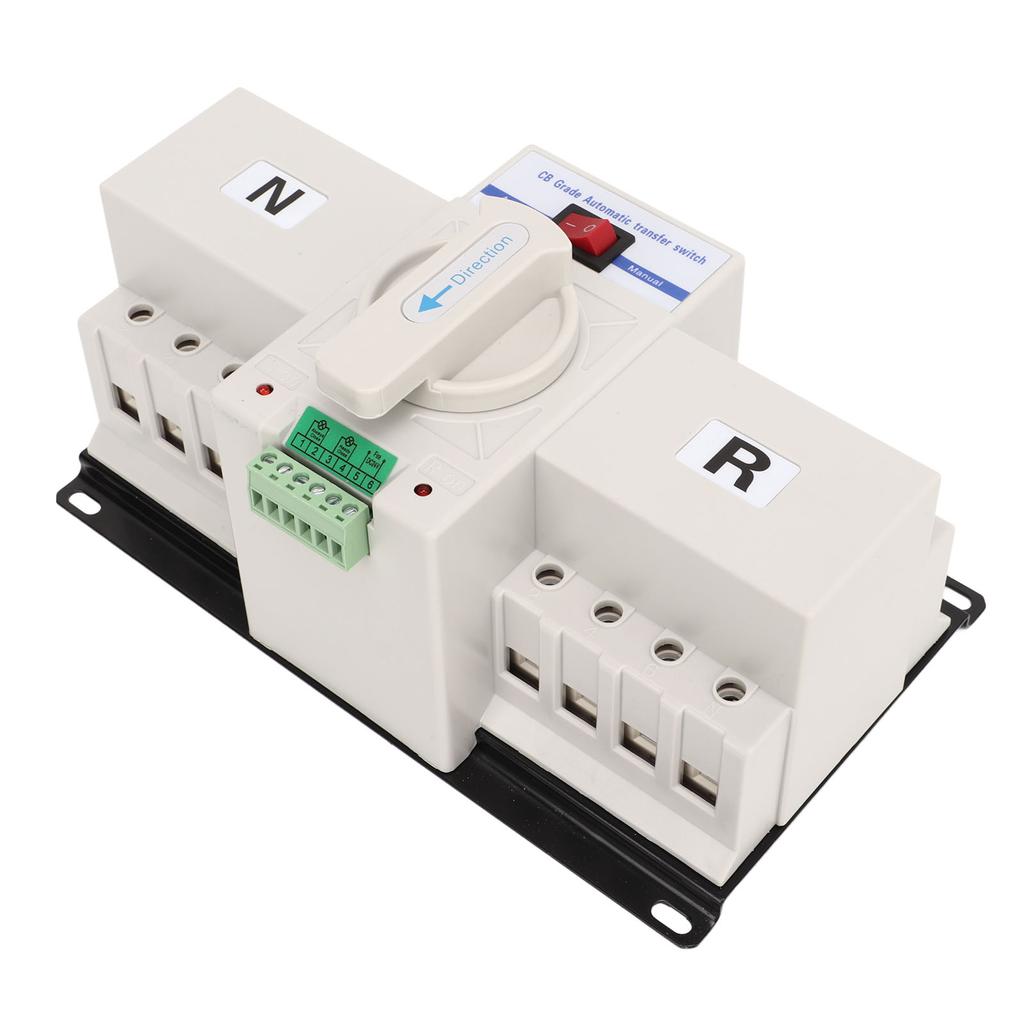 4P Двойное питание Автоматический переключатель 63A Автоматический выключатель Перекидной переключатель Пожарный тип