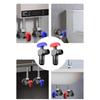 2pcs Water Heater Ball Valve 1/2inch Triangle Switches Simple Operate Triangle Valves for Residential Installation