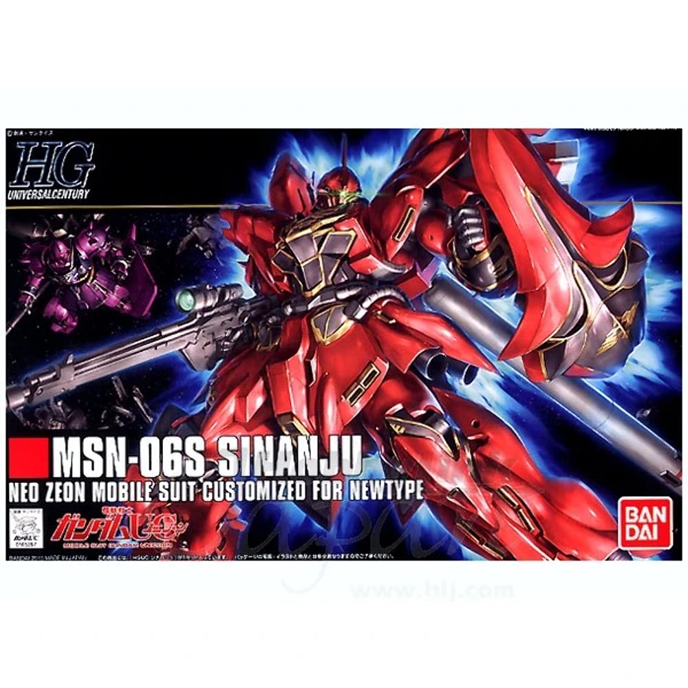 BANDAI SPIRITS HGUC Sinanju Suit Gundam 1/144 MSN-06S (Mobile UC)