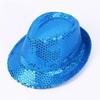 Brilliant Sequins Fedora Hat Sequin Glitter Jazz Hat Role Play Prop Dance Jazz Cap  Birthday