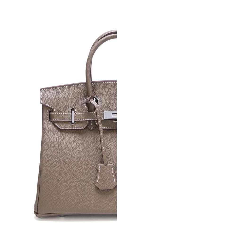 Серебряная пряжка, кожа Того с мелким тиснением, натуральная кожа, новая модель для внешней торговли, первый слой коровьей кожи, высококачественная женская сумка-тоут большой вместимости, большая сумка