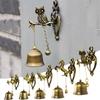 Retro Doorbell Nostalgic  Animal Door Bell Metal Iron Bell Wind Chime Bell Decorative Bells