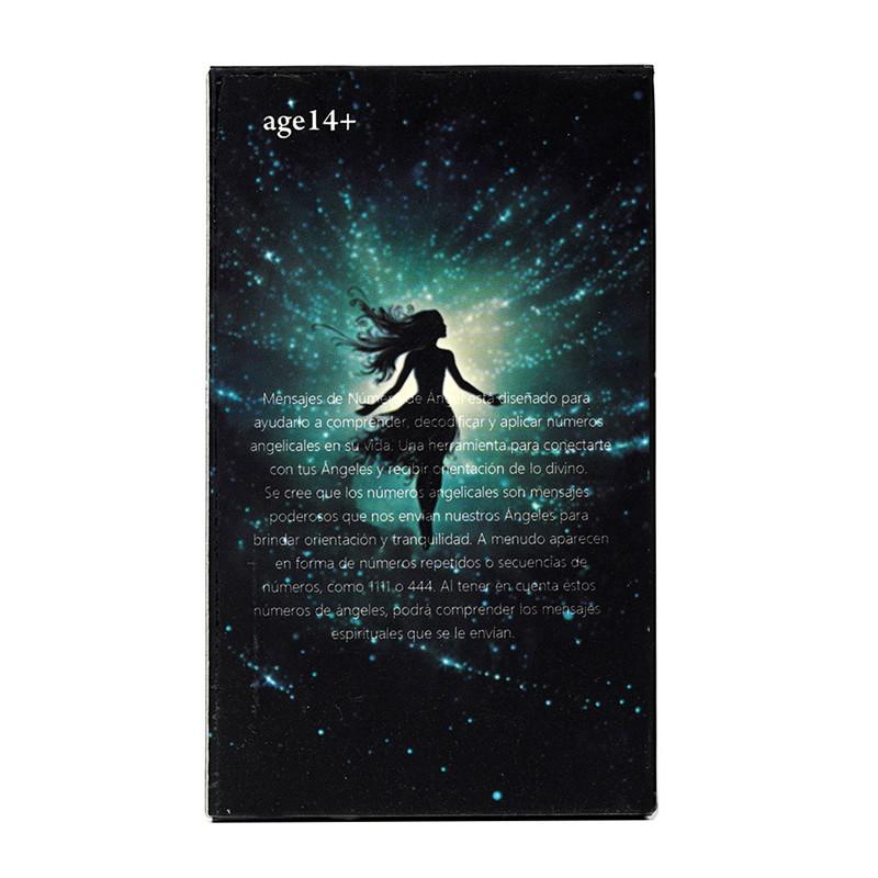 Набор карт Таро Число Ангела Послание Таро Предсказание Таро Испанская версия Оракул Колоды Карты Таро для Дружеских Посиделок