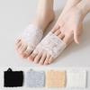 Forefoot Pads for Women High Heels Half Insoles Anti-slip Foot Care Toe Socks Summer Thin Invisible No Show Socks Sock Slippers