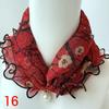 Lace Variety Scarf For Women Lady Silk Chiffon Scarf Lace Gifts Hair Variety Neck Bandana Fashion Scarves
