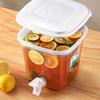 With Lid Refrigerator Cold Water Kettles Faucet Kitchen Storage Bucket New Drink Dispenser