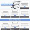 Чехол для Microsoft Surface Pro 11/10/9/8 13 дюймов, ударопрочный защитный прочный чехол, совместимый с клавиатурой Type Cover