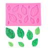 Yousheng 3Pcs Flower Leaf Butterfly Silicone Mold for Cake Decorating DIY Chocolate Candy Fondant Craft Baking Mold Flexible Easy Release Jelly